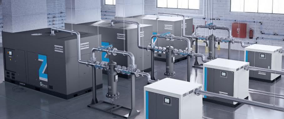 Atlas Copco Druckluftstation Druckluftstation Atlas Copco
