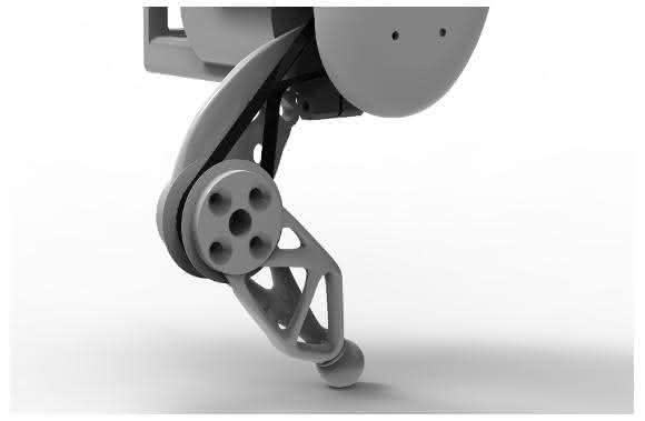 Roboterbein verbessertes Design