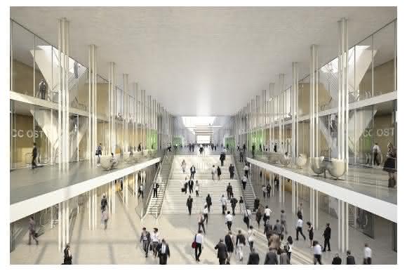 Koelnmesse 3.0 Innenansicht Terminal