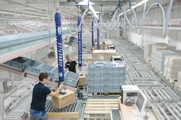 Schmalz Vakuum-Greifer Schmalz auf der Logimat