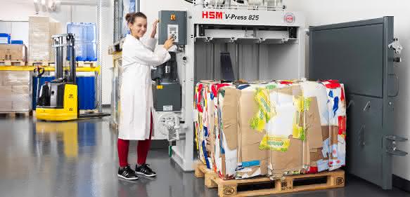 HSM Vertikalballenpressen