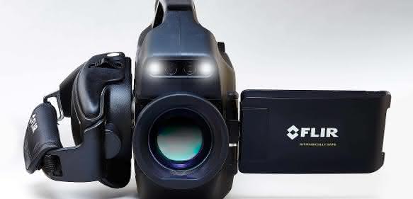 Optische Gasdetektionskamera Flir GFx320 für die Öl- und Gasindustrie. Optische Gasdetektionskamera Flir GFx320 für die Öl- und Gasindustrie.