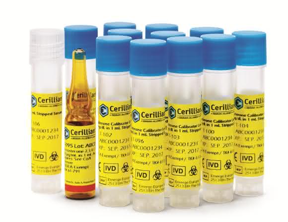 Das neue Kalibrierset von Merck ermöglicht eine sensitivere Testosteron-Bestimmung als konventionelle Immunassays.