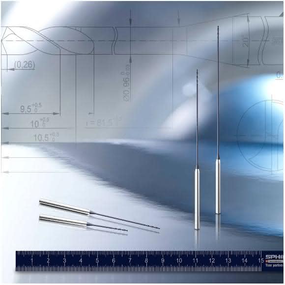 Mikro-Tieflochbohrer aus Vollhartmetall Mikro-Tieflochbohrer aus Vollhartmetall