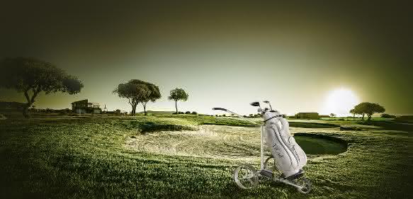 Golftrolley TiCad E-Caddy mit Faulhaber-Motor