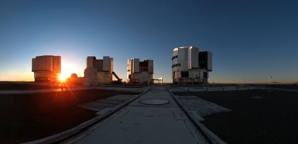 Siemens Netzstation Paranal-Observatorium Chile