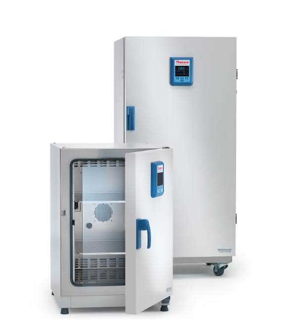 Die neuen Thermo Scientific Heratherm Kühlbrutschränke gewährleisten zuverlässige Temperaturbedingungen im Bereich 5 bis 70 °C.