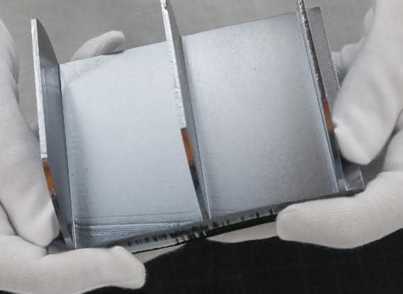 Triple-Laue-Neutroneninterferometer. (Copyright: TU Wien)