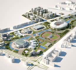 Mehrzweck-Sportstätte in Aschgabat