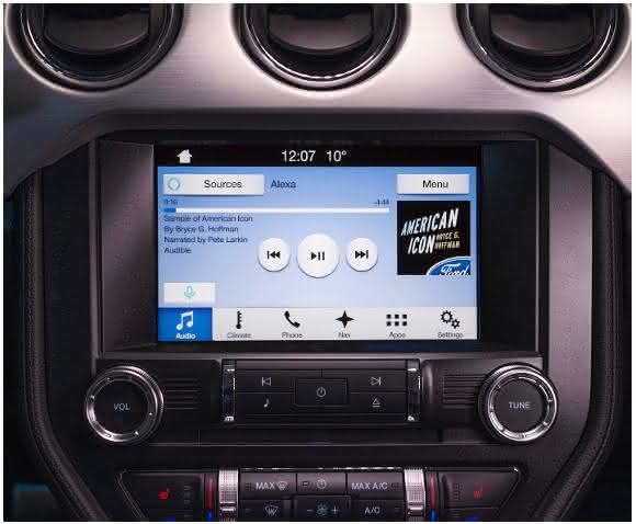 Anazon-App Alexa im Ford