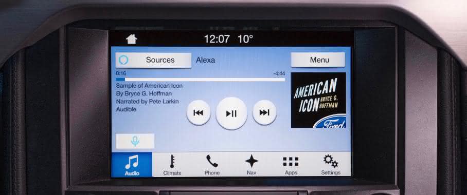 Anazon-App Alexa im Ford