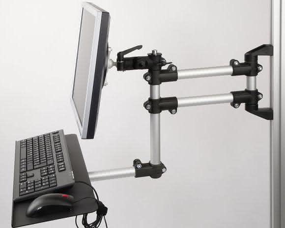 Monitorhalterung: Langer Arm für Monitore