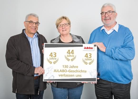 Hans-Peter Flach, Christiane Enders, Hans Faißt (v.l.)