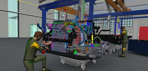 Virtual Dimension: Das digitale Menschmodell in der Industrie