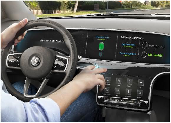 Motorstart per Fingerabdruck Continental Biometrie
