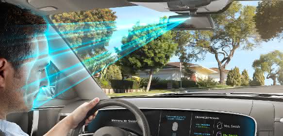 Gesichtserkennung im Auto Continental