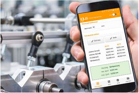 Passungsrechner-App: Maße für Lager nach ISO 286 per Smartphone berechnen Passungsrechner-App: Maße für Lager nach ISO 286 per Smartphone berechnen