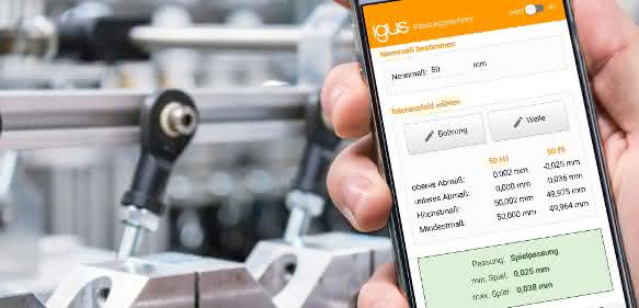 Passungsrechner-App: Maße für Lager nach ISO 286 per Smartphone berechnen Passungsrechner-App: Maße für Lager nach ISO 286 per Smartphone berechnen