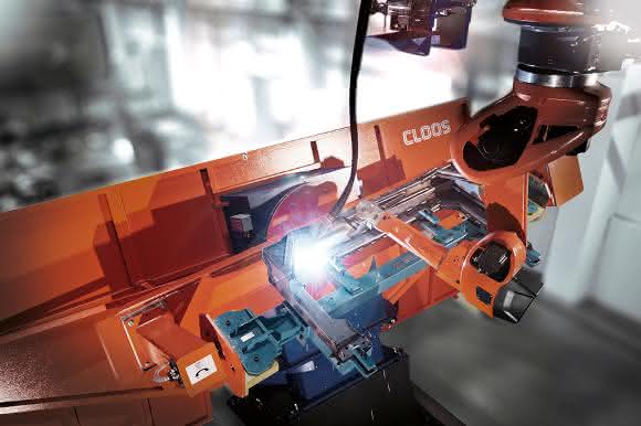 Baumüller Schweißroboter Servomotor