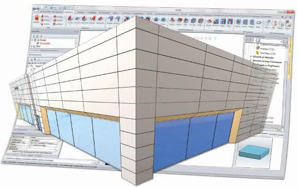 HiCAD ALUCOBOND® von ISD CAD: Next Generation: HiCAD und HELiOS