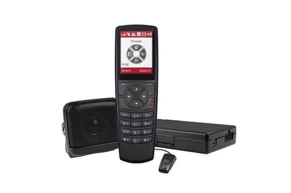 Autotelefon von Pei tel Communications