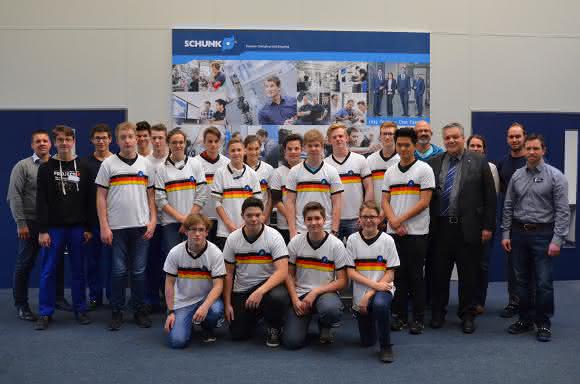 Mechatronik-Nachwuchs bei Schunk