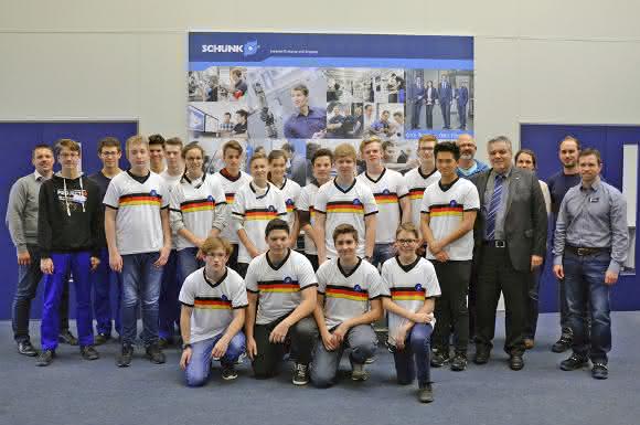 Schunk Robot Competition Gruppenbild