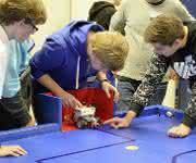 Schunk Robot Competition Testfahrt