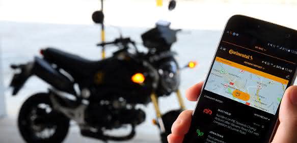 Schwarmintelligenz für Motorräder: Continental öffnet den eHorizon für Biker
