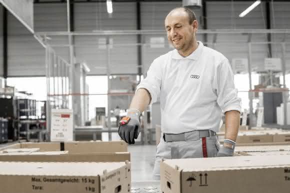 ProGlove Handschuh bei Audi