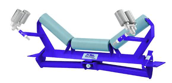 Flexco Bandzentrierer fuer Stahlhersteller