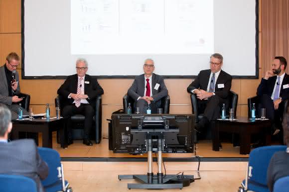 VDMA-Landesverband Ost und Ostdeutscher Bankenverband Podiumsdiskussion Auslandsgeschäft