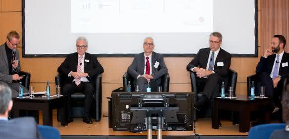 VDMA-Landesverband Ost und Ostdeutscher Bankenverband Podiumsdiskussion Auslandsgeschäft