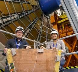 Mainzer Doktoranden Tai-Hua Lin und Andreas Düdder Mainzer Doktoranden Tai-Hua Lin und Andreas Düdder