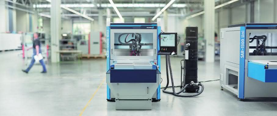 Nutzentrennmaschine für Leiterplatten von Schunk Electronic Solutions