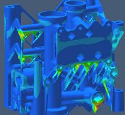 Additiv gefertigtes Teil von Renishaw