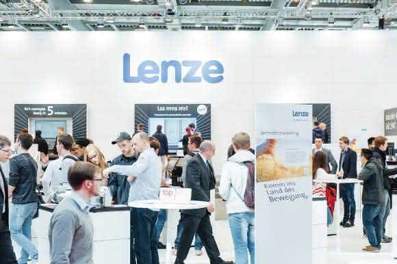 Lenze Lenze Messestand