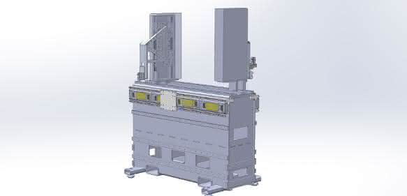 Transvario ist ein Grundmodul mit integriertem Linearmotortransfer und linearmotorischen Handlingmodulen
