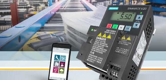 Webservermodul "Sinamics V20 Smart Access" Siemens