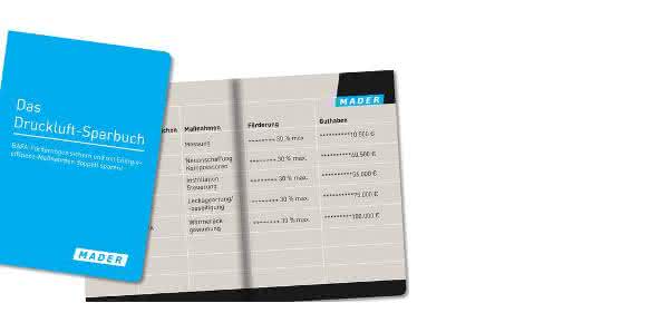 Druckluft-Sparbuch: Mader informiert über BAFA-Förderung