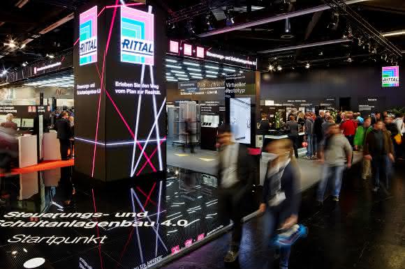 Rittal Stand auf der SPS