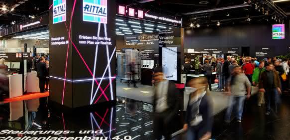 Rittal Stand auf der SPS