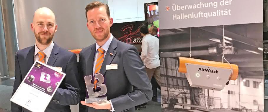 Kategorie „Saubere Technologien“: Kemper gewinnt Euroblech-Award mit Airwatch Kategorie „Saubere Technologien“: Kemper gewinnt Euroblech-Award mit Airwatch