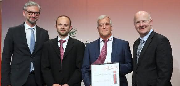 Franz Perndorfer und Daniel Paster Perndorfer Maschinenbau ausgezeichnet