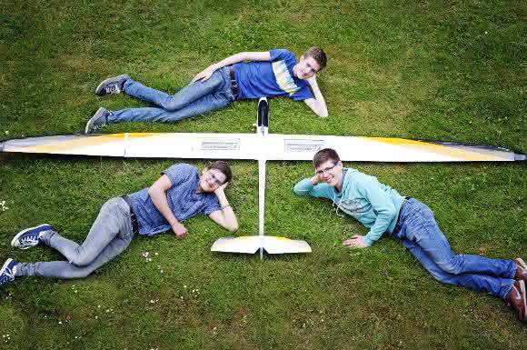 Energieeffizientes autonomes Segelflugzeug