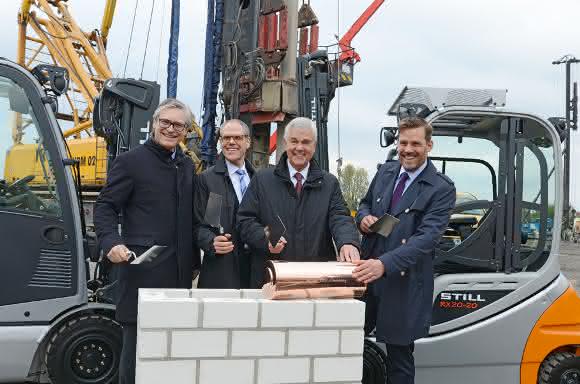 Neues STILL Logistikzentrum Grundsteinlegung