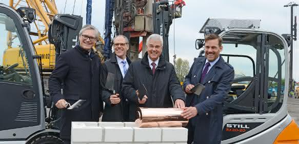 Neues STILL Logistikzentrum Grundsteinlegung