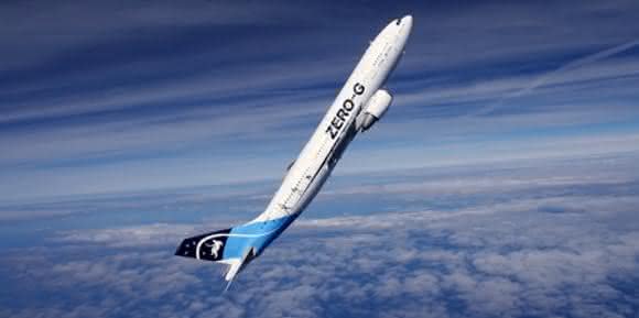 Schwerelos forschen: Im Airbus „A310 Zero-G“ flog auch eine Versuchsanordnung der ETH Zürich mit. (Bild: UZH) Schwerelos forschen: Im Airbus „A310 Zero-G“ flog auch eine Versuchsanordnung der ETH Zürich mit. (Bild: UZH)