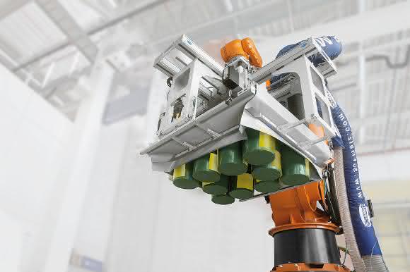 Schmalz Hochleistungs-Palletizer mit umfangreicher Software