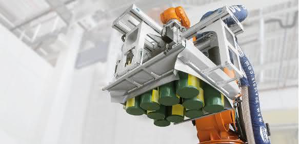 Schmalz Hochleistungs-Palletizer mit umfangreicher Software